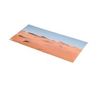 Pssopp Póster Autoadhesivo de PVC para Acuario, Decoración de Fondo de Pecera Estilo Desierto 3D con Diseño Impermeable No Reflectante para Paisaje Acuático (122 * 50CM)