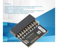 Pssopp Práctico Módulo TPM 2.0, Procesador de Seguridad PCB TPM 2.0, 20 Pines para Compatibilidad con 11 con Placa Base