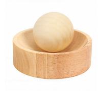 Pssopp Prensador de Masa para Empanada, Herramienta de Prensa de Bola de Masa de Madera, Prensador de para Empanada, Rodamientos de Bolas, Máquina para Hacer Piel de Bola de para Familiares, Amigos,