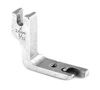 Pssopp Prensatelas para dobladillos, prensatelas para dobladillos enrollados para máquina de Coser de Cama Plana Industrial de una Sola Aguja(2.4MM)