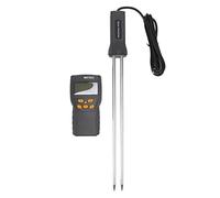 Pssopp Probador de Medidor de Humedad de Granos, 5.4 X 2.9 X 1.3 Pulgadas Medidor de Humedad de Alimentos Medidor de Humedad de Granos Digital Portátil Analizador de Probador de Trigo de