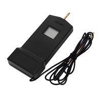 Pssopp Probador de Voltaje de Cerca, Material ABS, Medidor de Voltaje con Pantalla LCD, 200-15000V para Granjas Ganaderas (BLACK)