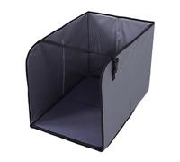 Pssopp Protector contra Salpicaduras para Caja de para Gatos, Protector Impermeable para Caja de, 60x40x40cm, PVC Oxford Plegable con Asa, Fácil de Limpiar para Baño,