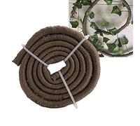 Rama de Escalada de Reptiles 4.92ft Reptil Flexible Vides de la Jungla Terrario Rattan Decoración de hábitat para Mascotas con ventosas para lagartos camaleón Gecko Climbing(L)