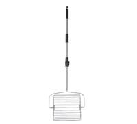 Pssopp Recogedor de Pelotas de Tenis, Tolvas de Pelotas, Recolector de de Tenis Rodantes de Acero para Canchas de, Recogedor de de de Bolas de Nueces de Frutas de Jardín, Tolva de de de Acero (S