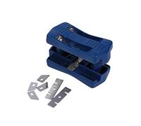 Pssopp Recortadora de Madera de Doble Filo Recortadora de Bandas de Borde Manual con Hoja de Acero Blanco Duro para Bandas de 0,3 a 0,6 Mm y de 15 a 40 Mm Juego de 2 Piezas para Muebles de Gabinete