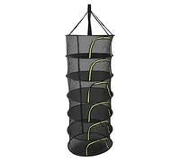 Pssopp Red de Secado de Plantas Plegable, Material de Poliéster, Diseño de 4 Capas, Rejilla de Secado de Hierbas de 60 Cm de Diámetro para Hierbas y Brotes (6 Capas)