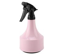 Pssopp Regadera Prensada a Mano para Jardín Doméstico, Regadera de Plástico Ligera con Boquilla Ajustable para el Cuidado y Limpieza de Plantas (Pink)