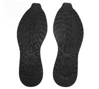 Pssopp Reparación Completa de Suela, Parte Inferior del Zapato Reparación Completa de Suela Elasticidad Cortable Resistencia Completa Al Deslizamiento Suela Completa Reemplazo de Goma (Negro)
