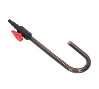 Pssopp Reponedor Automático de Agua para Acuario, Soporte de Pared con Válvula de Control para Manguera de 3/8, 1/2, 3/4 (Gancho Curvo (en Bolsa))