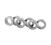 Pssopp Rodamientos de Precisión de Baja Velocidad con Rodamiento de Bolas de Acero Inoxidable MR85ZZ de 5 Mm X 8 Mm para Equipos y Maquinaria Electrónicos