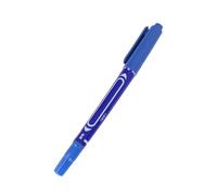 Pssopp Rotuladores de Arte de Doble Punta a Base de Aceite, Juego de 10 | Puntas de cincel finas de 0,7mm y 3mm, impermeable instantáneo sobre papel, secado rápido para bocetos para zurdos, agarre