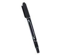 Pssopp Rotuladores de Arte de Doble Punta a Base de Aceite, Juego de 10 | Puntas de cincel finas de 0,7mm y 3mm, impermeable instantáneo sobre papel, secado rápido para bocetos para zurdos, agarre