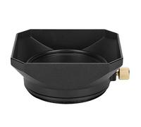 Pssopp Shade de la Campana de Lente Rectangular, Protector de Cubierta de Lente para Cámara de Video Digital de Videocomisión de DV con 37 Mm de 39 Mm 40.5 Mm de 43 Mm de 52 Mm Opciones (52MM)