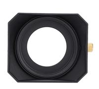 Pssopp Shade de la Campana de Lente Rectangular, Protector de Cubierta de Lente para Cámara de Video Digital de Videocomisión de DV con 37 Mm de 39 Mm 40.5 Mm de 43 Mm de 52 Mm Opciones (37MM)
