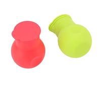 Pssopp Silicona de Calentamiento de Calefacción de Chocolate de 2 Piezas Mini Caparazón de Fusión de Microondas Multifuncionales Soportes Multifuncionales, Herramienta de Bacación Ideal para Amantes