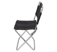 Pssopp Silla Plegable, Tela Oxford Transpirable, Taburete Portátil, Soporta 198,4 Libras, Ideal para Acampar y Pescar