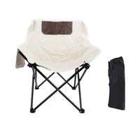 Pssopp Silla Portátil Compacta y Liviana, Silla de Camping Plegable de Hierro y Tela Oxford para Acampar, Parque de Pesca Al Aire Libre