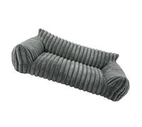 Pssopp Sofá para Perros, sofá Cama para Perros, Lavable, Cómodo, Cálido y Suave, para Gatos Pequeños, Suministros para y Gatos (S 60 * 45 * 20cm)