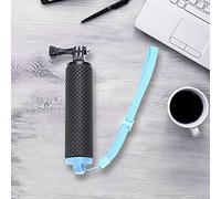 Pssopp Soltura de Mano Flotante, Soporte Portátil de Cámara Anti-Deslizamiento, Monópodo Portátil de Mano Flotante con Cordón para Cámaras de Acción Yi, Bucear, Navegar, (Blue)