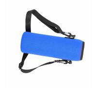 Pssopp Soporte de Botella de Agua Case Termal Carrierbagcase, Manga Neopreno Colores con Correa, Aislamiento a Prueba Escalas para Actividades Deportivas Al Aire (Blue)