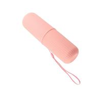 Pssopp Soporte de Cepillo de Dientes Viaje Portátil, Diseño sin Deslizamiento, Cubierta a Prueba Polvo, Diseño Práctico, Caja Cepillo Dientes Ecológico con Cordón para Hogar, Campamento, Viaje (#13)