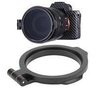 Pssopp Soporte de Filtro de Lente de Interruptor Rápido, Resistente y Duradero, de Varios Tamaños, Práctico Soporte Adaptador de Lente de Aleación de Aluminio, Compatible con Zoom Prime (58MM)