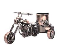 Pssopp Soporte para Bolígrafos de Modelo de Moto Vintage, Soporte de Hierro