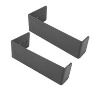 Pssopp Soporte para Esterilla de Yoga de Montaje en Pared, Estante de Aluminio Montado en la Pared con Acolchado Protector para Accesorios de Fitness, Esteras de Tienda, Equipo de