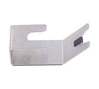 Pssopp Soporte para Portafiltros de café, Soporte para Portafiltros de café Estación de Soporte de Manipulación de Acero Inoxidable para Boquillas Dobles Individuales y Portafiltros de