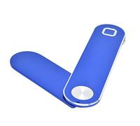 Pssopp Soporte para Teléfono Portátil, Soporte de Expansión Plegable Portátil Delgado para Computadora Compatible con Cualquier Teléfono (Azul)