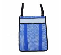 Pssopp Soporte para Zapatos de Trampolín, Bolsa de Almacenamiento para Trampolín, Organizador de Malla, Bolsa de Almacenamiento Ajustable [Marca] con 2 Correas de Gancho y Bucle p
