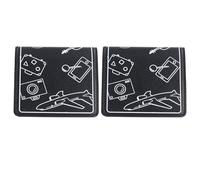 Pssopp Soporte Plegable para Teléfono de 2 Piezas, Soporte para Teléfono en ángulo para Viajes en Avión, Oficina, para Plegable de 2 Piezas, para Celular de Altura Flexible Nan