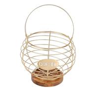 Pssopp Soportes para Cápsulas de café para Mostrador Cesta de Almacenamiento de Cápsulas de café, Rejilla de Metal Gran Capacidad de Carga Conveniente Organizador de Soporte para de para Estantes