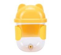 Pssopp Suministros de Alimentación para Pájaros, Suministros de Alimentación para Pájaros Alimentador, 330 Ml Colgante Jaula para Dispensador de Agua A Prueba de Fugas Loros Biberón para Periquito