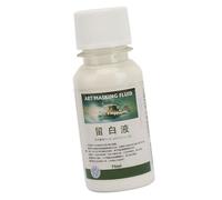 Pssopp Suministros de Pintura Líquido que Cubre Pigmentos Espacio en Blanco Preciso para Suministros de Acuarela Proyectos de Arte de Látex a Base de Agua Líquido Enmascarador de Acuarela, (plastico