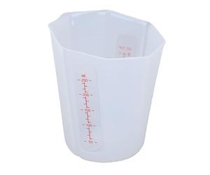 Pssopp Suministros Escolares Taza de Fusión Flexible de Silicona de 250 Ml Suministros de Resina Fáciles de Limpiar para la Cocina Mezcla de Mantequilla en el Hogar Cocina Dormitorio Arte Artesanía