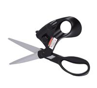 Pssopp Suministros para el Hogar Acero Inoxidable Acero Inoxidable Guiado por Luz para Manualidades Acolchado Tejido Tijeras de Costura, Tijeras para Tela