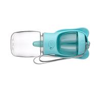 Pssopp Suministros para Perros Botella de Agua para Mascotas y Contenedor de Alimentos Capacidad de 350 Ml Cerradura a Prueba de Fugas para Viajes Al Aire Libre para Perros Alimentador para Mascotas