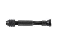 Pssopp Taladro Giratorio Manual de Aleación, Herramienta de Perforación de Precisión Manual con Portabrocas de 0,3 Mm a 3,6 Mm y 10 Puntas HSS, Mini Taladro para Manualidades, Joyería, Modelo, Madera,