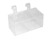Pssopp Tanque de Peces Cría Caja de Aislamiento Criador Aislador Divisor Hatching Box Acrílico Transparente Acuario Hatchery Incubadora Titular(20CM)
