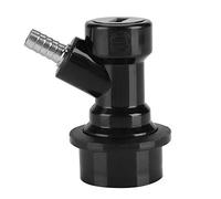 Pssopp Tapa de Carbonatación Casera, Carbonatador de Acero Inoxidable con Desconexión de Bloqueo de Bola Líquida, Perfecto para Hacer Refrescos y Cerveza