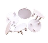 Pssopp Tapas de Salida a Prueba de Bebés, Material ABS, Fácil de Usar, Diseño de 3 Orificios, Evita el Polvo y la Seguridad de los Niños, Adecuadas para Uso Doméstico (#1)