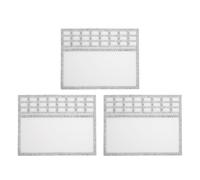 Pssopp Tapete para Cuentas de Fieltro, Tapete para Cuentas Rectangular, Pinzas de Acero Inoxidable para Principiantes, Adultos, Adolescentes, Pulseras DIY, Pendientes, Collares, 3 uds. (Fieltro 2)