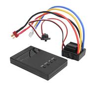 Pssopp Tarjeta de Programa ESC, ESC Cepillado Impermeable 80A para Coches RC 1/10 1/8 con Fácil Instalación y Alta Confiabilidad (80A ESC Cepillado ESC)