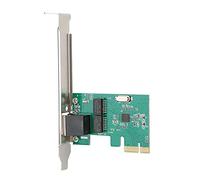 Pssopp Tarjeta LAN Gigabit 8111E, Adaptador de Red PCIe Compacto, Velocidad de 10/100/1000mbps para PC de Escritorio, Compatible con Mac