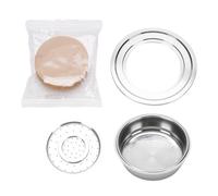 Pssopp Taza de Cápsula de café Reutilizable, Filtro de Cápsula de café Recargable de Acero Inoxidable para Máquina de, Sabor Puro, Fácil Llenado y Enjuague, Uso Prolongado para Bebedores de en la