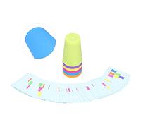 Pssopp Taza de Juguete, Tazas Apilables Interactivas para el Hogar, Cultiva Habilidades de Observación y Vínculo Entre e Hijos, Ideal para Niños de 3 Años en Adelante (Apilamiento de Copas de