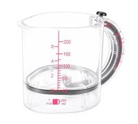 Pssopp Taza Medidora Ajustable Taza Medidora Ajustable 4 en 1, Multifuncional para Cocinar Herramientas de Cocina para Hornear