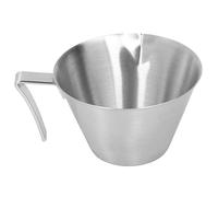 Pssopp Taza Medidora de Acero Inoxidable, Jigger de café de 100ml con Escala ML Transparente para Cóctel, té con Leche, Bar, Hogar, Bricolaje